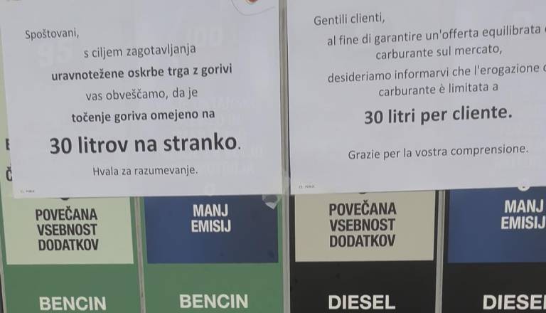 Ste že opazili to obvestilo? MOL omejuje točenje goriva na 30 litrov