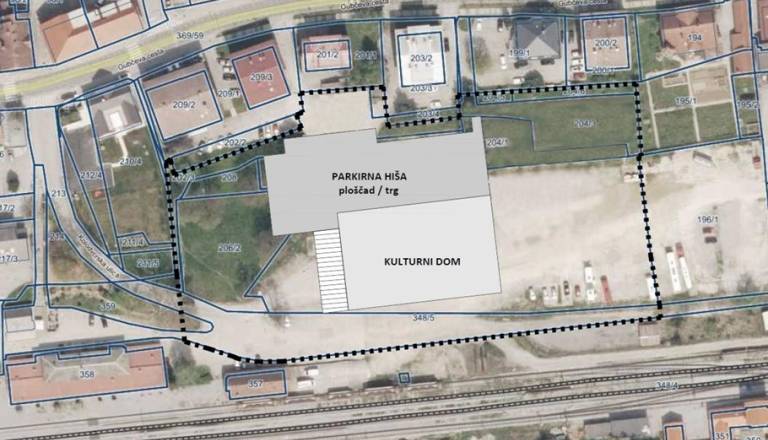 Nova parkirna hiša sredi Trebnjega. Katera variacija je najbolj všeč vam?