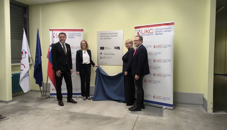 FOTO in VIDEO: Človek s ključem do državne blagajne o mariborskem kliničnem centru: »To je najglobje dozivetje v tem mandatu«