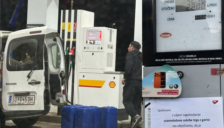 Omejitve goriva razburjajo: kmetje in vozniki v negotovosti