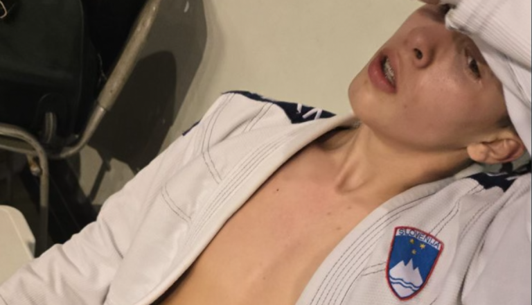 FOTO in VIDEO: Tristan Gotovac evropski podprvak v ju-jitsu borbah: 