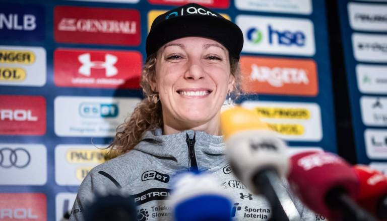 Ilka Štuhec na zadnjem smuku v karieri 17.