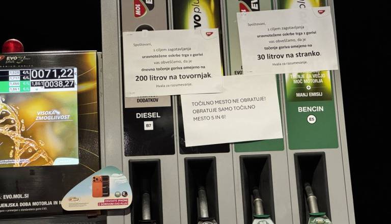 To je seznam črpalk, kjer v Pomurju ni več goriva