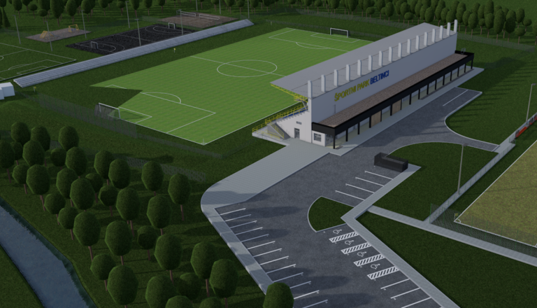 Pod tribuno načrtujejo garderobe, fitnes in gostinski lokal, a postopek izbire izvajalca bo treba ponoviti