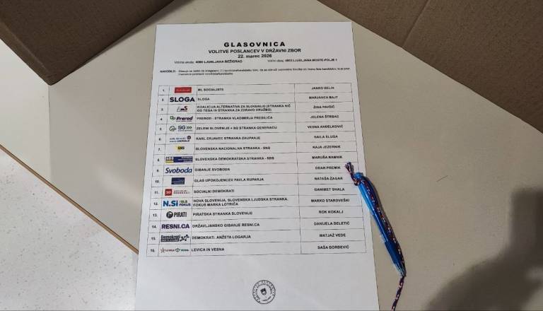 VZPOREDNE VOLITVE: Vse kaže, da bo šlo zelo na tesno ...