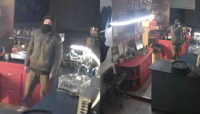 Ponovni vlom v MARK Caffe v Dornavi, lastniki objavili posnetek in prosijo za pomoč