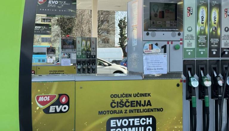 Znatna podražitev goriv, dizel dražji za skoraj 17 centov na liter