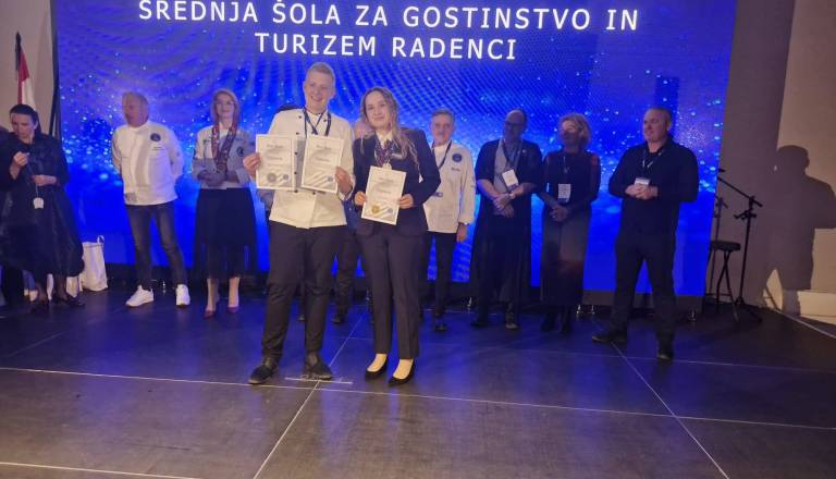 Dijaki iz Radencev blesteli na Braču, zlato in dve srebrni medalji