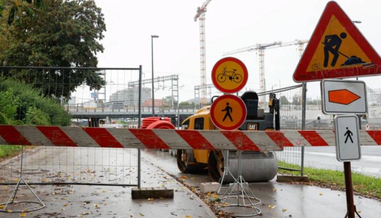 Barjansko cesto zapirajo v ponedeljek, Tbilisijsko ulica teden dni kasneje – kje so obvozi?