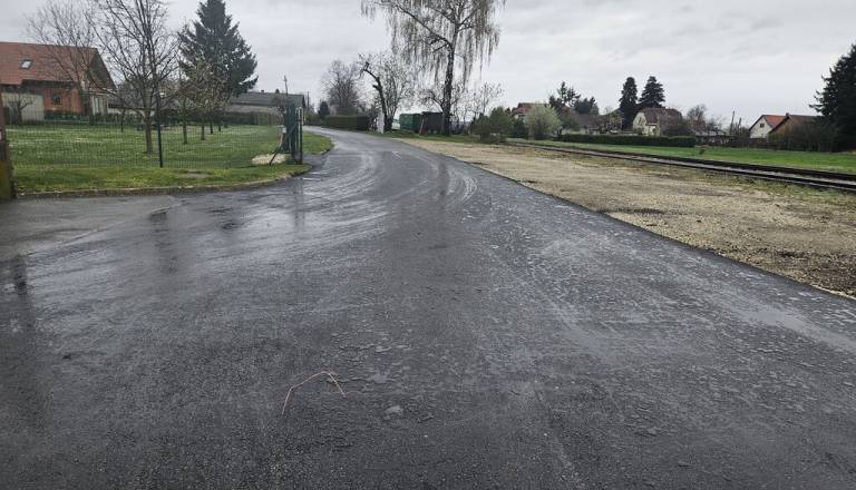 FOTO: V Ključarovcih obnovili del javne poti