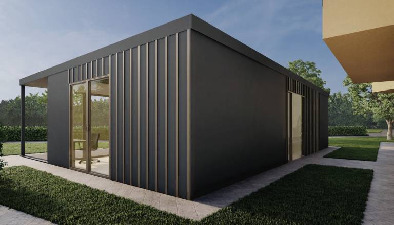 Maribor dobiva nove mobilne hiške s teraso in nadstreškom