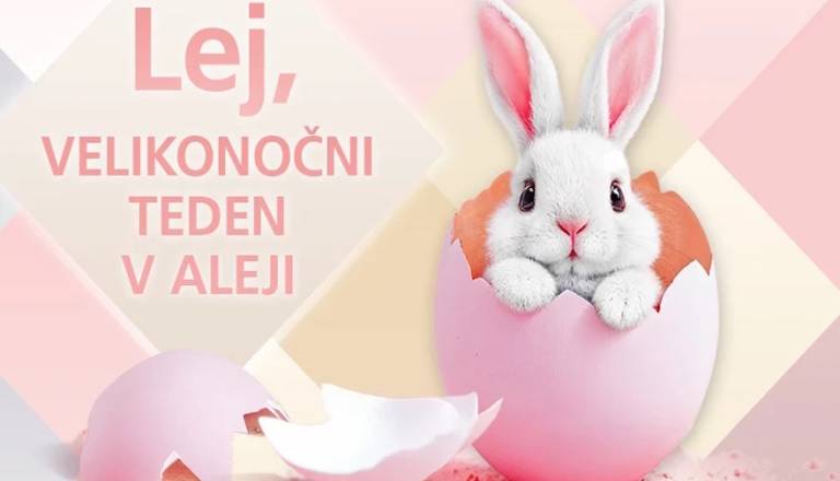 Velikonočni teden v ALEJI:   praznično vzdušje, tradicija in veliki jajčkolov