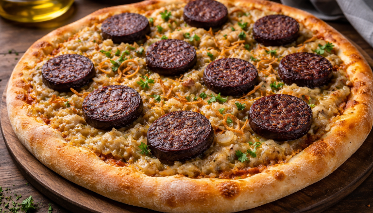 Prekmurska pica z bujto repo in krvavicami? »Hoteli smo nekaj, kar bo domače, a hkrati drugačno«