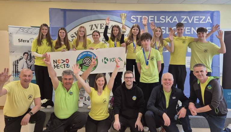 Zgodovinski uspeh Strelskega društva Gorjanci. Na državnem prvenstvu trikrat prvaki, dvakrat pa podprvaki