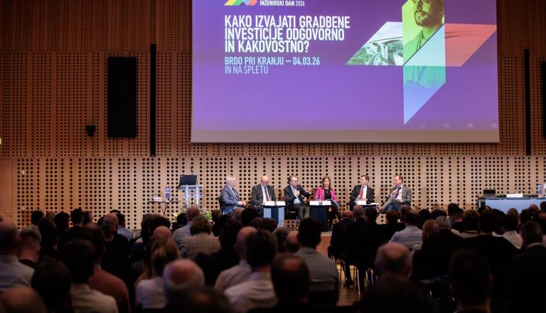 »Kakovost ni strošek, temveč temelj odgovorne države,« je poudaril predsednik Inženirske zbornice Slovenije mag. Črt omir Remec