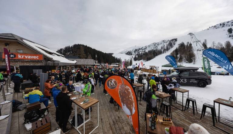Na Krvavcu smučanje in vrhunski chefi: Kuharski mojstri in mladi talenti na jubilejnem Gourmet Cupu