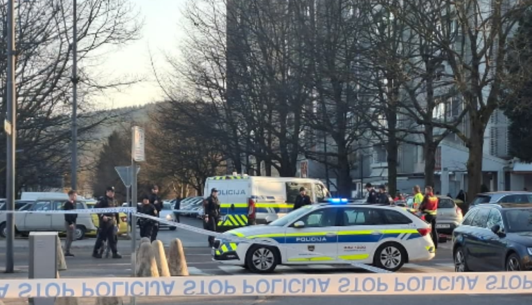 Policija ustrelila moškega v Fužinah, kraj še vedno blokiran!