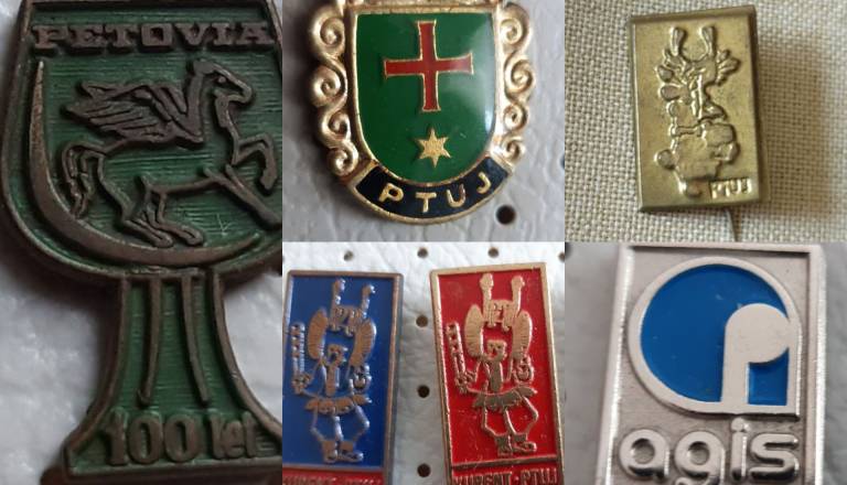 Ptuj na starih značkah: Mali kovinski simboli danes zanimiva priložnost za zbiratelje