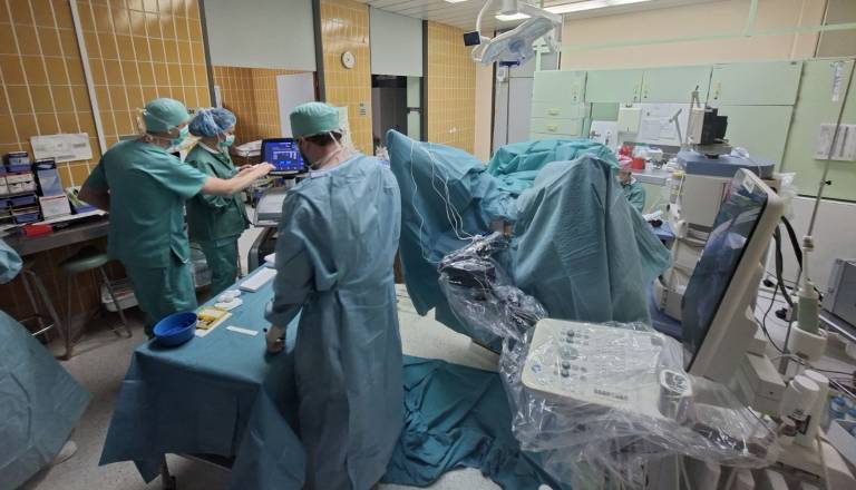 FOTO: Maribor prvi v Sloveniji uvedel minimalno invazivno metodo zdravljenja raka prostate