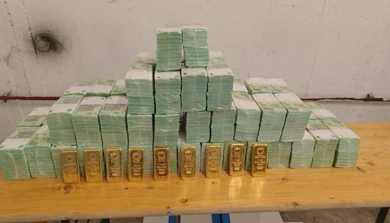 Skrivni ukrajinski konvoj ustavljen, zasegli na milijone evrov in aretirali sedem ljudi