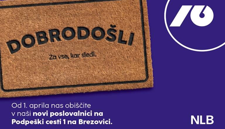 Na Brezovici vrata odprla nova NLB Poslovalnica