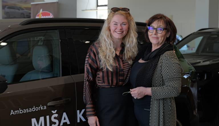 Novi Jeep Compass in Miša Koplova navdušila na dnevu odprtih vrat v AC-Profekt