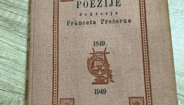 Posebno darilo za Žirovnico: Prešernove Poezije iz leta 1949 so se simbolno vrnile domov