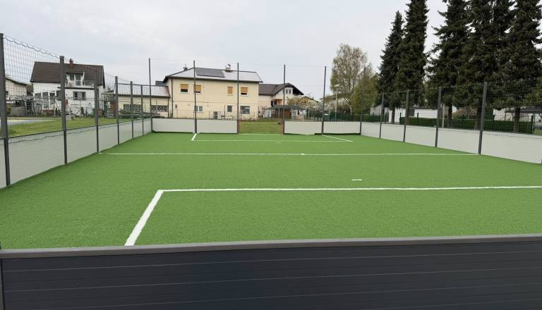 V Radencih zaključujejo ureditev novih športnih površin