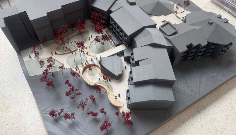 Vpogled v prihodnost Doma starejših občanov Novo mesto. Soustvarili so ga študenti in stanovalci doma