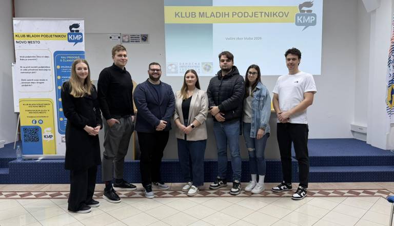 Dolenjski klub mladih podjetnikov ima novo vodstvo