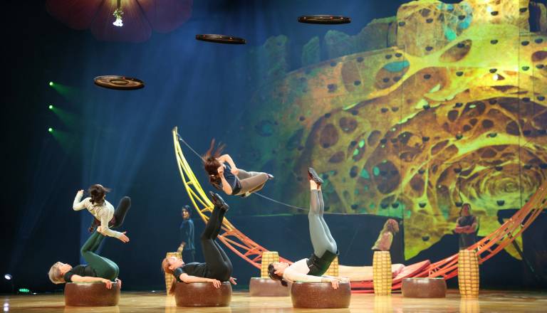 FOTO in VIDEO: V zakulisju spektakla, ki je danes zvečer v Ljubljani: Cirque du Soleil OVO razkriva svoj svet žuželk