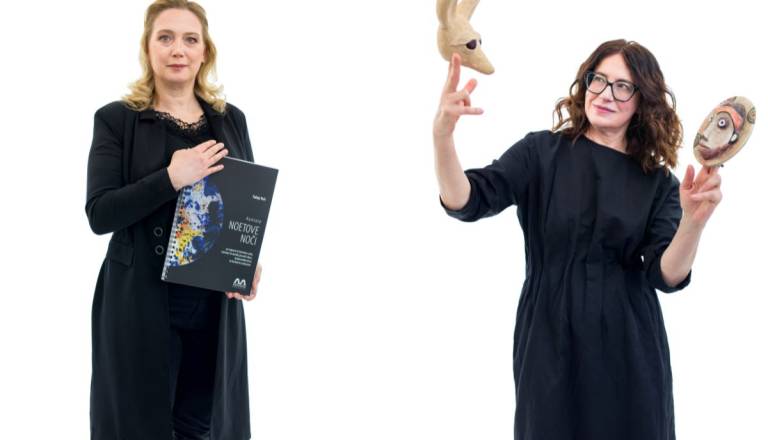 Preplet lutk in glasbe: Na mariborski univerzi predstavitev ustvarjanja dveh profesoric in umetnic