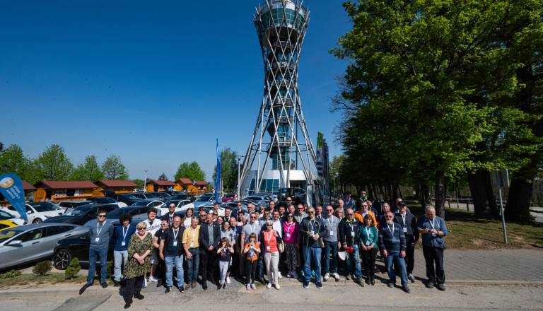FOTO in VIDEO: Z električnimi vozili so se odpravili iz Lendave do Kopra