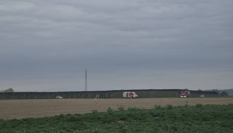 Prlekija: Zagorel traktor, požar pogasila domačina