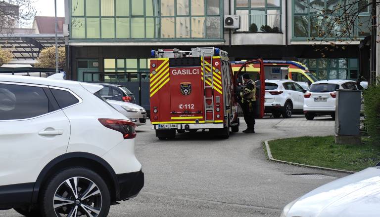 Intervencija na Vrtni ulici v Murski Soboti 