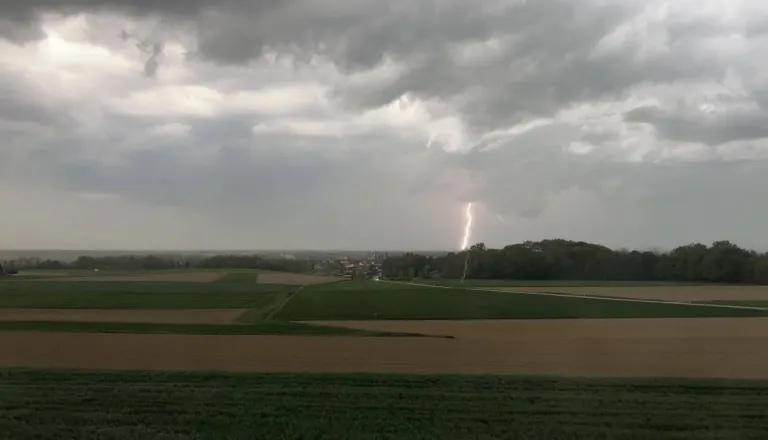 V Prekmurju izmerili najmočnejši sunek vetra