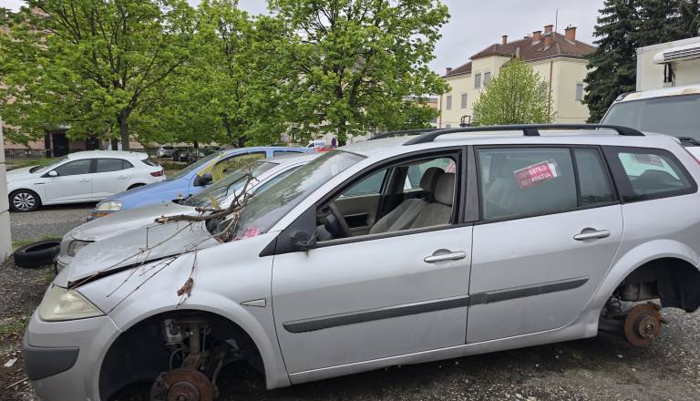 FOTO: Zapuščena vozila zasedajo parkirišča v Mariboru. Koliko jih odpelje pajek in koliko jih izgine že po opozorilu?