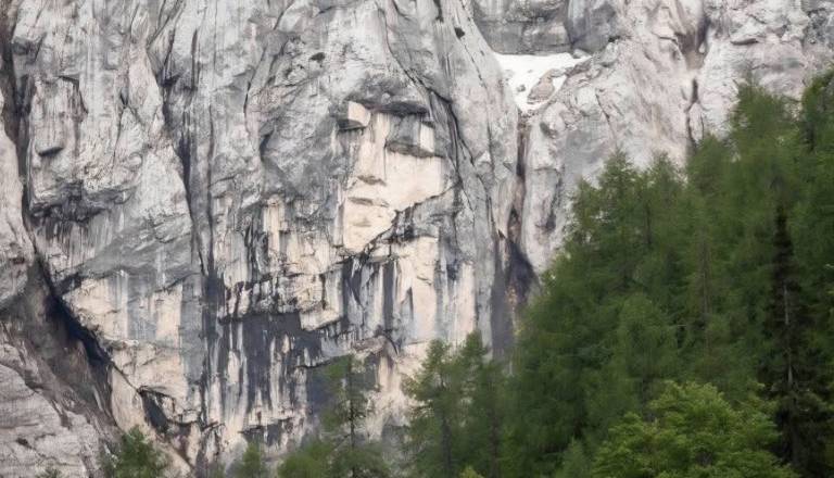 FOTO: Znamenito podobo Ajdovske deklice uničile odkrušene skale