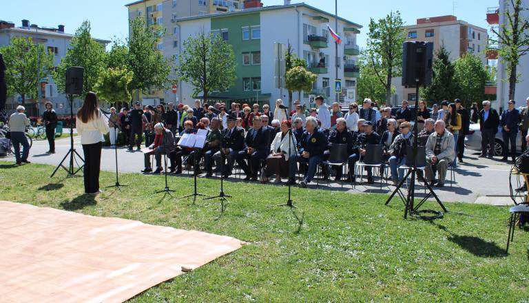 FOTO in VIDEO: V Murski Soboti obeležili prihajajoči dan upora proti okupatorju