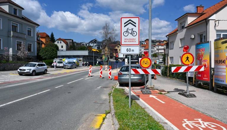 Po prvomajskih znova večje zapore v Novem mestu, v center vožnja ne bo več mogoča