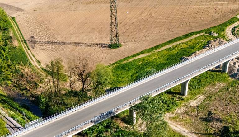 Kako napreduje gradnja ceste Markovci-Ormož? Ključni most in viadukt med zahtevnejšimi projekti