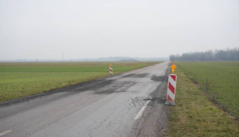 Pozor! Pri Murski Soboti popolna zapora ceste