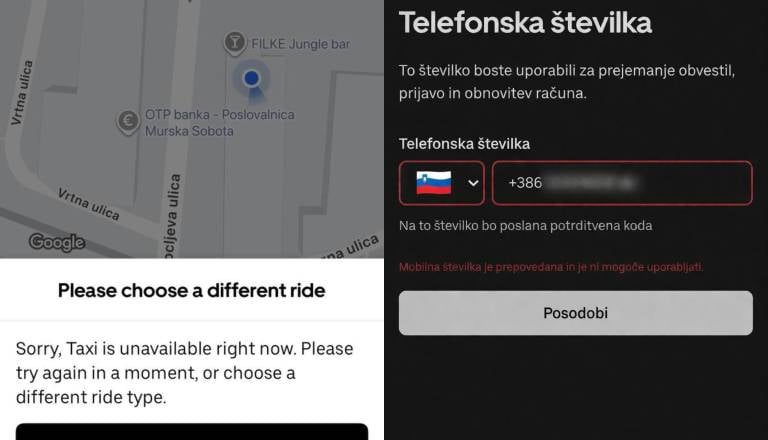 Drugi dan, poskus številka dve: Ne samo, da ni voznikov, velike težave tudi pri registraciji