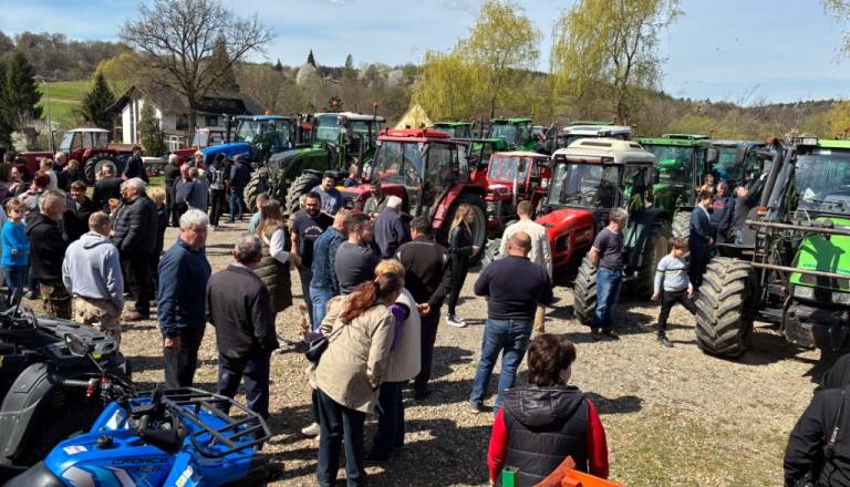 FOTO in VIDEO: Na Goričkem blagoslovili traktorje in voznike