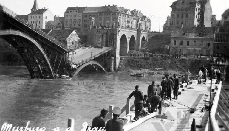 Dan, ko so v Mariboru padli mostovi: »Nenadoma je zagrmelo, kot da se je podrlo nebo«