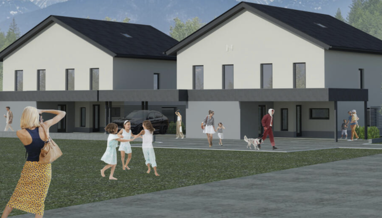 Novogradnje v Kočevju: ista kvadratura, podobna faza a kar 100 tisoč evrov razlike - sta odločilna dva kilometra?