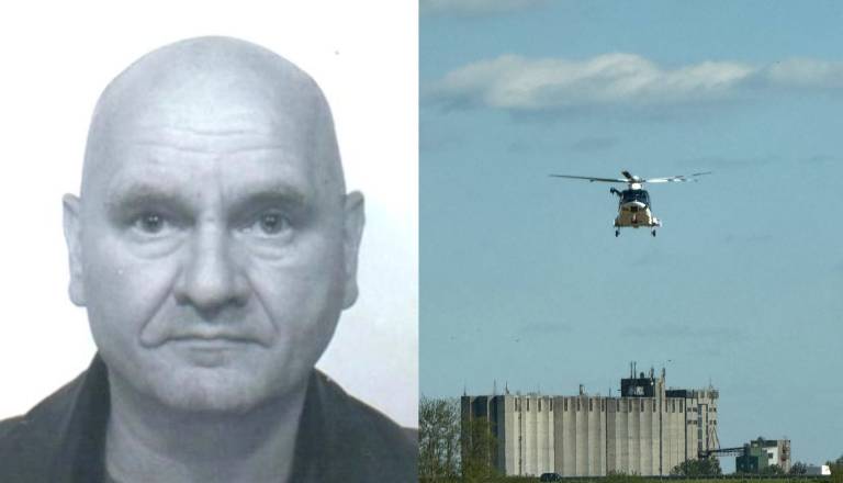 FOTO in VIDEO: Znano, zakaj je bil v zraku helikopter, policija potrdila iskanje pogrešanega