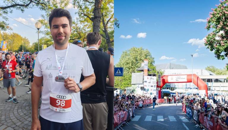 Podžupan Jure Lang zastopal Mursko Soboto na polmaratonu v Ingolstadt