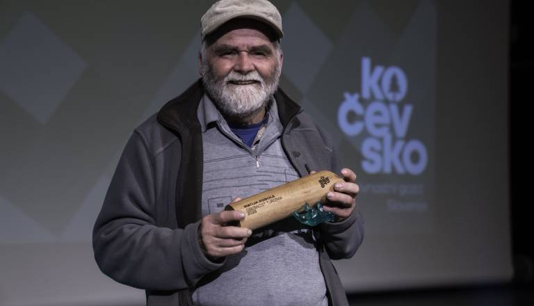 Matija Kobola je postal prva Osebnost turizma Kočevsko 2025