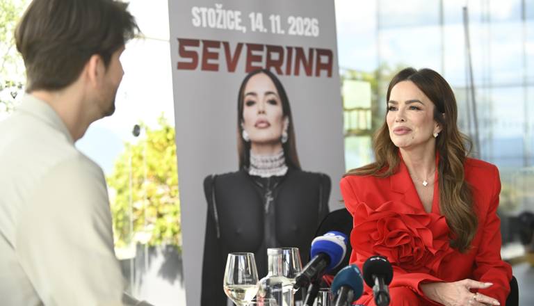 FOTO in VIDEO: Severina danes prišla v najlepši ljubljanski lokal in povedala, zakaj se k nam vrne novembra